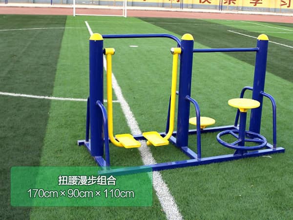室外健身，尽享健康生活！全新塑木健身器材与新国标健身器材，为您打造舒适、安全的锻炼空间。